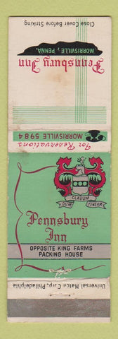 Matchbook Cover - Pennsburg Inn Morrisville PA WEAR