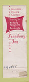 Matchbook Cover - Pennsburg Inn Morrisville PA WEAR