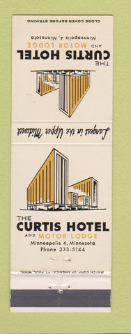 Matchbook Cover - Curtis Hotel Minneapolis MN