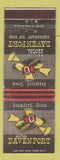 Matchbook Cover - Hotel Davenport Stamford CT