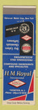 Matchbook Cover - HM Royal Chemical Trenton NJ