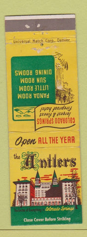 Matchbook Cover - The Antlers Colorado Springs