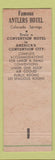 Matchbook Cover - The Antlers Colorado Springs