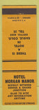 Matchbook Cover - Hotel Morgan Manor Eagle Colorado low phone #