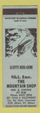 Matchbook Cover - Ski Inc Mountain Shop Denver? Colfax