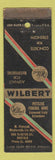 Matchbook Cover - Wilvert Burial Vault Pietszak Funeral Home Buffalo NY