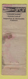 Matchbook Cover - Chatter Box Belleville IL girlie POOR