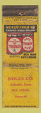 Matchbook Cover - Kendall oil gas Sidles Atlantic IA WORN