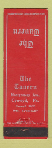 Matchbook Cover - The Tavern Cynwyd PA