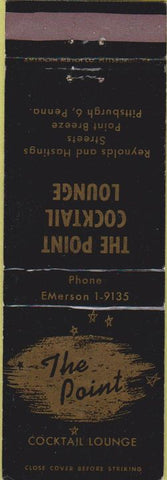 Matchbook Cover - The Point Cocktail Lounge Pittsburg PA