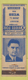 Matchbook Cover - Jesse L Webb Auditor Election WORN