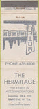 Matchbook Cover - The Hermitage Bartow WV