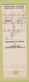 Matchbook Cover - Bun's Restaurant Delaware OH WEAR