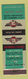 Matchbook Cover - SPR Transportes Sao Paulo Rio De Janeiro Brazil trucking