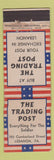 Matchbook Cover - The Trading Post Lebanon PA MERCHANTS