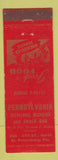 Matchbook Cover - Pennsylvania Dining Room St Petersburg FL