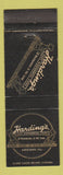 Matchbook Cover - Harding's Restaurant Chicago IL