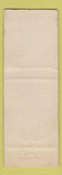 Matchbook Cover - FM Dyer Site Oil Indianapolis IN pinup WORN