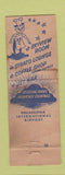 Matchbook Cover - Berlo Caterers Skyview Dining Room Philadelphia PA Airport