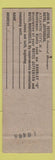 Matchbook Cover - Fetter Hotels Atlantic City NJ