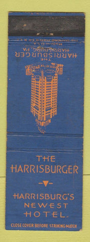 Matchbook Cover - Harrisburger Hotel Harrisburg PA WEAR