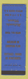 Matchbook Cover - Holcombe Manor Myrtle Beach SC