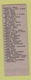 Matchbook Cover - Lake Mead Lodge Boulder City NV