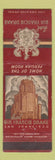 Matchbook Cover - Hotel Sir Francis Drake San Francisco CA