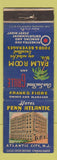 Matchbook Cover - Hotel Penn Atlantic Atlantic City NJ WEAR
