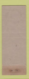 Matchbook Cover - Penobscot Exchange Hotel Bangor ME Indian