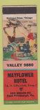 Matchbook Cover - Mayflower Hotel East Pittsburgh PA