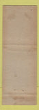 Matchbook Cover - Milton Hotel Birmingham AL
