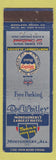 Matchbook Cover - Whitley Hotel Montgomery AL
