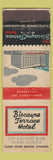 Matchbook Cover - Biscayne Terrace Hotel Miami FL