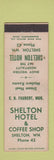 Matchbook Cover - Shelton Hotel Shelton WA