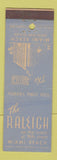 Matchbook Cover - Raleigh Hotel Miami Beach FL