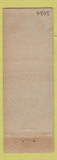 Matchbook Cover - Hotel Columbus Harrisburg PA WEAR