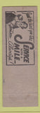 Matchbook Cover - Clearfield Hotel PA ADVANCE Chas Kitko
