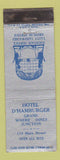 Matchbook Cover - Hotel D'Hamburger Grand Junction Colorado WEAR