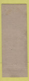 Matchbook Cover - East End Hotel Lebanon PA ADVANCE