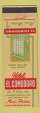 Matchbook Cover - Hotel El Comodoro Miami FL