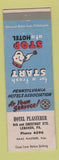 Matchbook Cover - Hotel Plasterer Lebanon PA bellhop