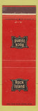 Matchbook Cover - Rock Island Railroad