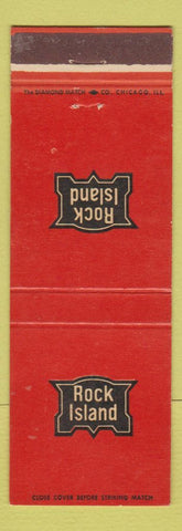 Matchbook Cover - Rock Island Railroad