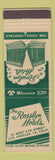 Matchbook Cover - Rosslyn Hotels Los Angeles CA