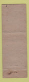 Matchbook Cover - The Capital Hotel Johnstown PA WEAR