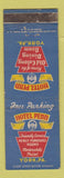 Matchbook Cover - Hotel Penn York PA
