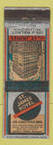 Matchbook Cover - St James Hotel Philadelphia PA WEAR
