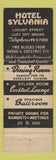 Matchbook Cover - Hotel Sylvania Philadelphia PA