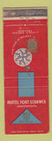 Matchbook Cover - Hotel Fort Stanwix Johnstown PA WEAR RED